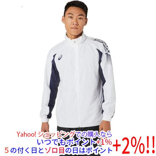 asics アシックス 3XL サイズ 裏トリコットウインドブレーカージャケット 2031D535 ...