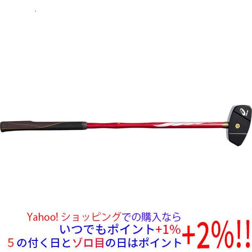 asics アシックス グラウンドゴルフクラブ ストロングショット ハイパー R840 レッド/ブラ...