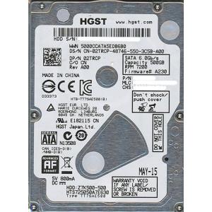 500GB 7200rpm HTS725050A7E630 HGST エイチ・ジー・エス・ティー