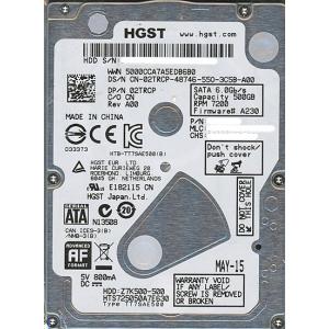 500GB 7200rpm HTS725050A7E630 HGST エイチ・ジー・エス・ティー