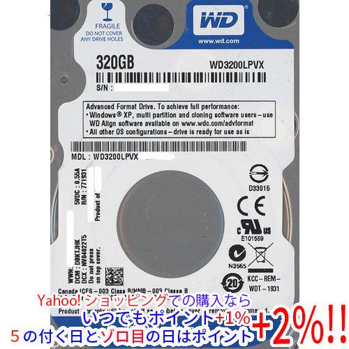 WesternDigital HDD 2.5inch WD3200LPVX 320GB 7mm