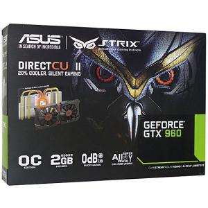 【中古】ASUS製グラボ STRIX-GTX960-DC2OC-2GD5 PCIExp 2GB 元箱あり