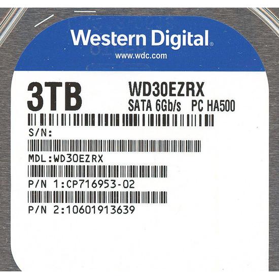 Western Digital製HDD WD30EZRX 3TB SATA600 [管理:20343...