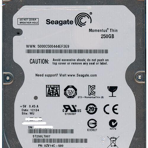 爆買SEAGATE製HDD ST250LT007 250GB SATA300 7200
