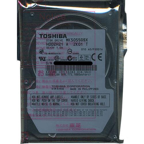 爆買TOSHIBA(東芝) ノート用HDD 2.5inch MK5055GSX 500GB