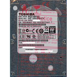 TOSHIBA(東芝) ノート用HDD 2.5inch MQ01ABF032 320GB [管理:20346028]｜excellar-plus