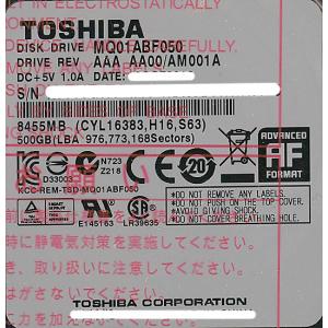 TOSHIBA(東芝) ノート用HDD 2.5inch MQ01ABF050 500GB [管理:20346030]｜エクセラープラス