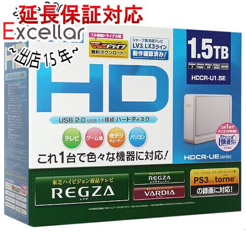 【新品(箱きず・やぶれ)】 I-O DATA アイ・オー・データ製外付HD HDCR-U1.5E 1...