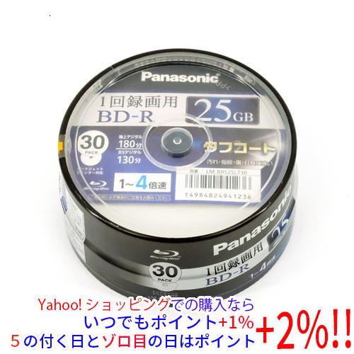 Panasonic 録画用4倍速BD-R 30枚パック LM-BRS25LT30