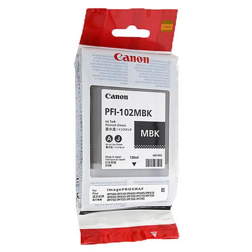 CANON インクカートリッジ PFI-102MBK マットブラック [管理:2038687]