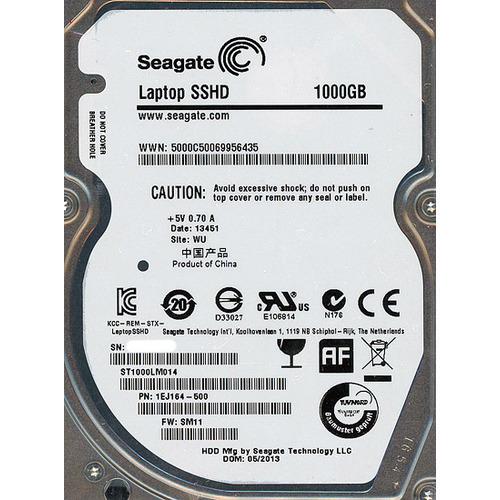 爆買SEAGATE ノート用HDD 2.5inch ST1000LM014 1TB 9.5mm