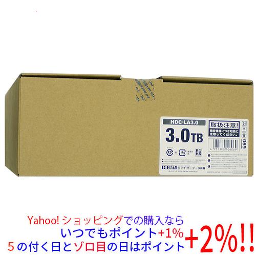 I-O DATA アイ・オー・データ製外付HD HDC-LA3.0 3.0TB USB3.0/2.0