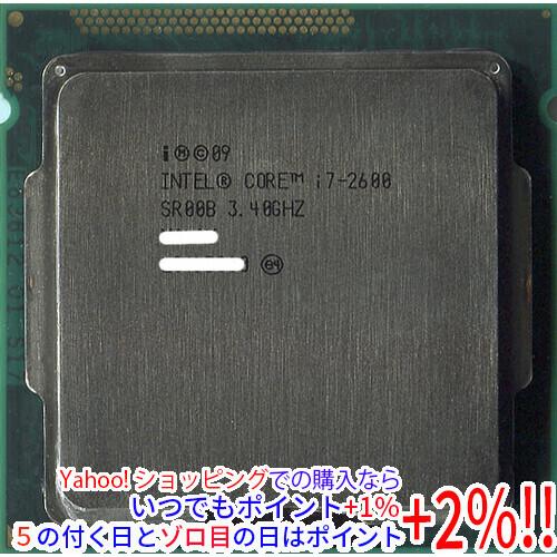 【中古】【ゆうパケット対応】Core i7 2600 3.4GHz LGA1155 SR00B