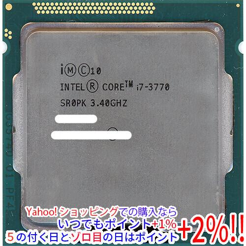 【中古】【ゆうパケット対応】Core i7 3770 3.4GHz LGA1155 SR0PK