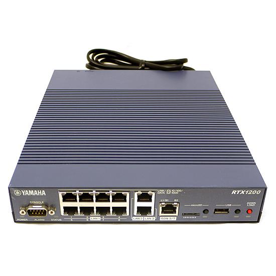 【中古】YAMAHA製 ギガアクセスVPNルーター RTX1200 [管理:3028806]