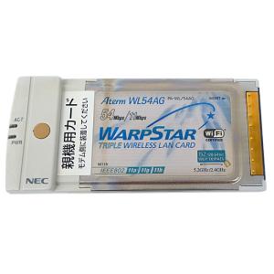 【中古】【ゆうパケット対応】NEC製 親機装着対応トリプルワイヤレスLANカード PA-WL/54A...