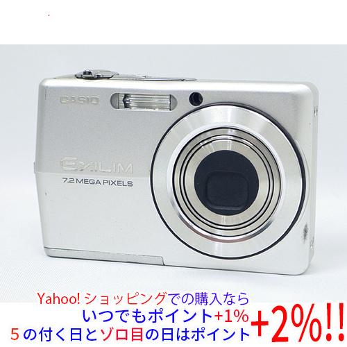 【中古】CASIO製 EXILIM ZOOM EX-Z700 シルバー 720万画素