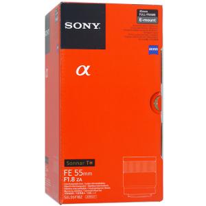 【中古】SONY 単焦点レンズ Sonnar T* FE 55mm F1.8 ZA SEL55F18Z 元箱あり [管理:303103292]｜excellar-plus