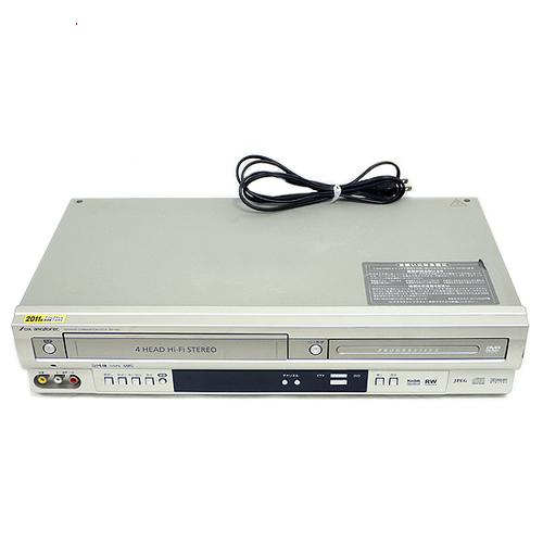 爆買【中古】DXアンテナ製 VHS付きDVDプレーヤー DV-140V 元箱あり