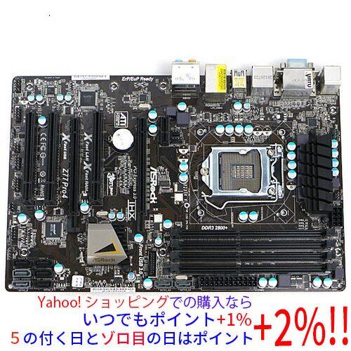 【中古】ASRock製 ATXマザーボード Z77 Pro4 LGA1155