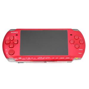 【中古】SONY PSP ラディアント・レッド PSP-3000 RR ワケあり [管理:40310643]｜excellar-plus