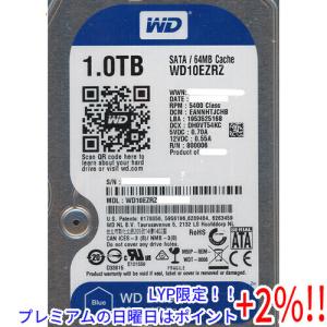 【５のつく日、日曜日はポイント+２％！ほかのイベント日も要チェック！】Western Digital製HDD WD10EZRZ 1TB SATA600 5400｜excellar