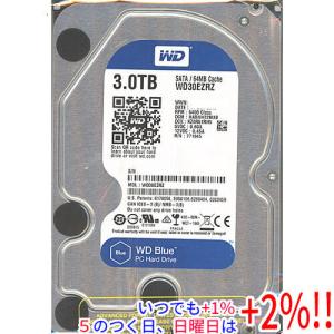 【５のつく日はポイント+3％！】Western Digital製HDD WD30EZRZ 3TB SATA600 5400｜excellar