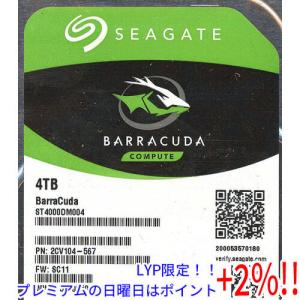 【５のつく日！ゾロ目の日！日曜日はポイント+3％！】SEAGATE製HDD ST4000DM004 ...