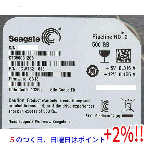 【５のつく日はポイント+3％！】SEAGATE製HDD ST3500312CS 500GB SATA...