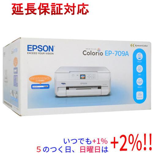【新品(開封のみ・箱きず・やぶれ)】 EPSON製 マルチフォトカラリオ EP-709A 複合機【い...