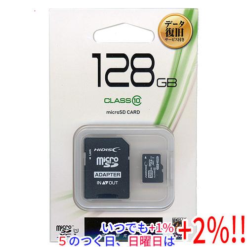 HI-DISC microSDXCメモリーカード HDMCSDH128GCL10DS 128GB【い...