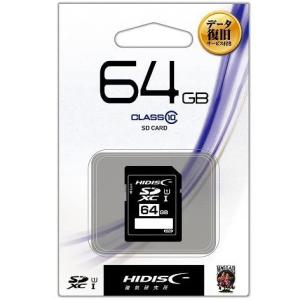 HI-DISC SDXCメモリーカード HDSDH64GCL10DS 64GB