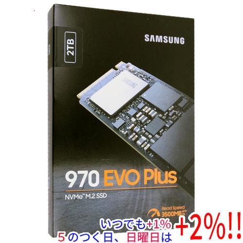 【新品訳あり(箱きず・やぶれ)】 SAMSUNG製 SSD 970 EVO Plus MZ-V7S2...