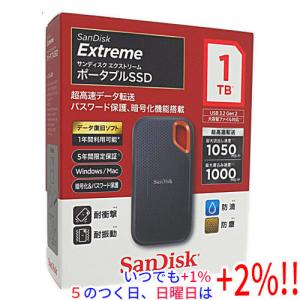 SanDisk（サンディスク） ポータブルSSD エクストリーム SDSSDE61-4T00