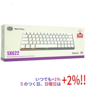 Cooler Master ミニサイズキーボード SK622 SK-622-SKTR1-US 赤軸
