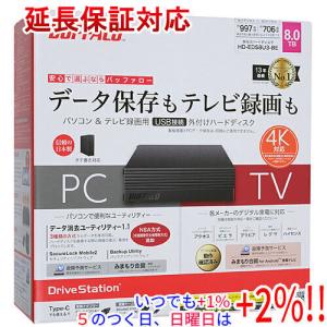 BUFFALO HD-EDS6U3-BE [HD-EDS-Eシリーズ 6TB ブラック] HDD