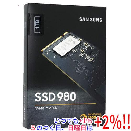 SAMSUNG SSD 980 MZ-V8V1T0B/IT 1TB【いつでも+1％！5のつく日と日曜...
