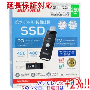 BUFFALO（バッファロー） ポータブルSSD SSD-PG500U3-BC/D [外付けSSD
