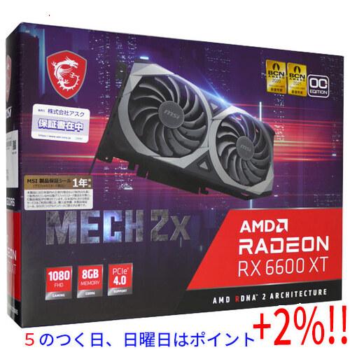 【５のつく日はポイント+3％！】MSI製グラボ Radeon RX 6600 XT MECH 2X ...