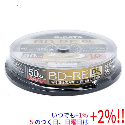 RiTEK ブルーレイディスク RIDATA BD-RE260PW 2X.10SP A BD-RE ...