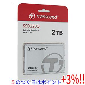 【５のつく日！ゾロ目の日！日曜日はポイント+3％！】Transcend製 2.5インチSATA SSD TS2TSSD220Q 2TB