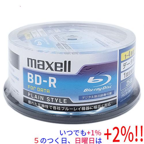 maxell データ用 BD-R 4倍速 30枚組 BR25PPLWPB.30SP