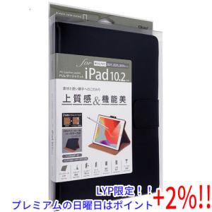 【５のつく日、日曜日はポイント+２％！ほかのイベント日も要チェック！】ナカバヤシ iPad 10.2inch 2019用 PUレザージャケット Digio2 TBC-IP1908BK ブラック｜excellar