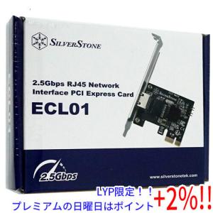 【５のつく日はポイント+3％！】SILVERSTONE インターフェイスカード SST-ECL01 [LAN]｜excellar