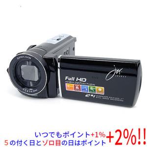 JOYEUX 800万画素CMOSデジタルムービーカメラ 24MP600 BK ブラック