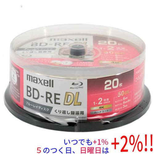 maxell 録画用ブルーレイディスク BEV50WPG.20SP BD-RE DL 2倍速 20枚...