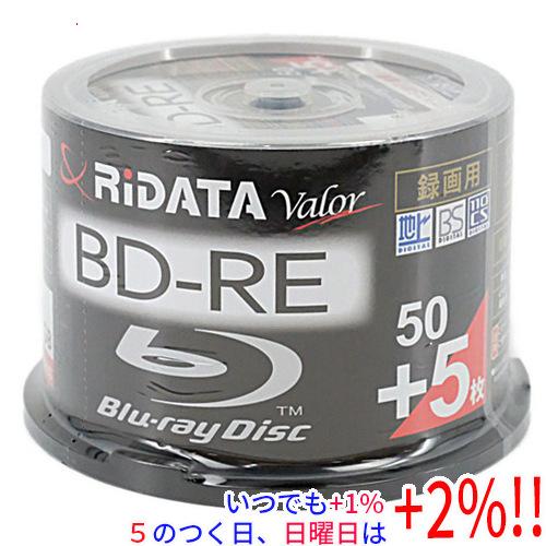 RiTEK ブルーレイディスク RiDATA BDRE130PW2X50+5SPC BD-RE 2倍...