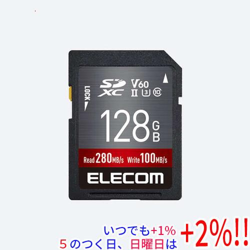 ELECOM エレコム SDXCメモリーカード MF-FS128GU23V6R 128GB