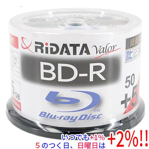 RiTEK ブルーレイディスク RiDATA BDR130PW4X50+5SPC BD-R 4倍速 ...