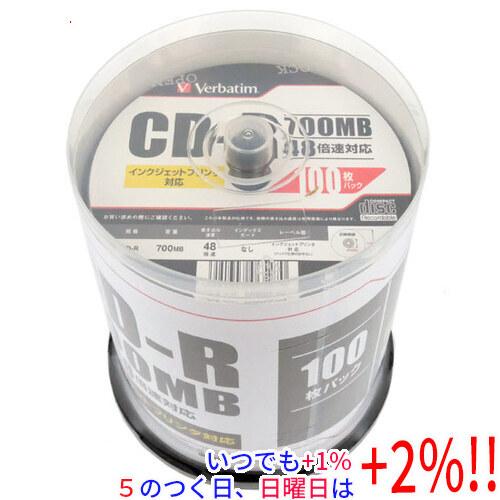 Verbatim データ用CD-R SR80PP100 100枚組